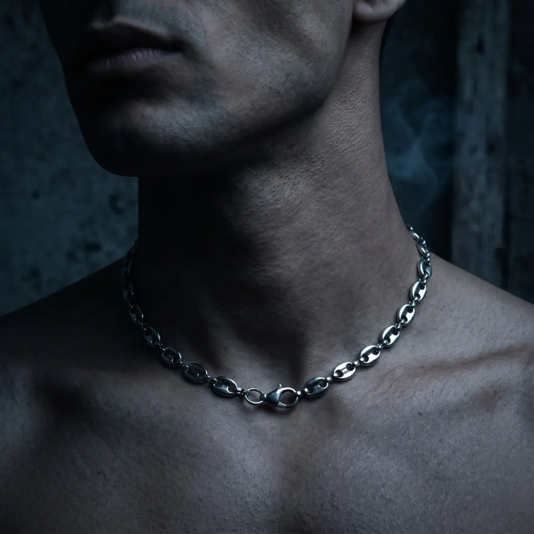 Forge Chain Forge Chain Kolye – paslanmaz çelik erkek kolye